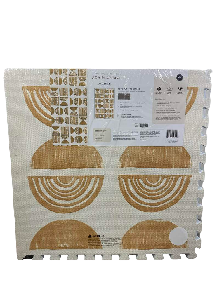 House of Noa Little Nomad Ada Playmat, 4x6, Sunflower