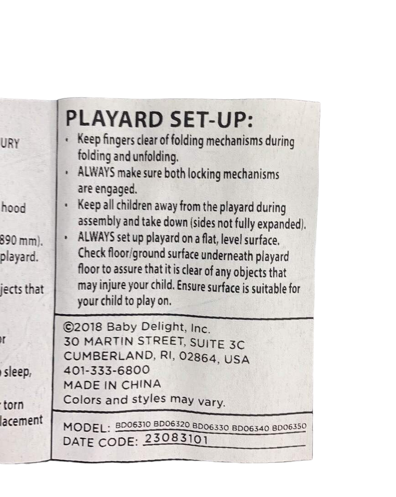 Baby Delight Go With Me Eclipse Portable Playard, Elephant Grey, Delux