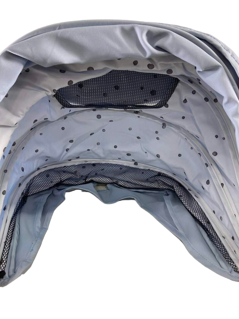 Mockingbird NonExtendable Canopy with Sun Shade, Sky, Watercolor Drop