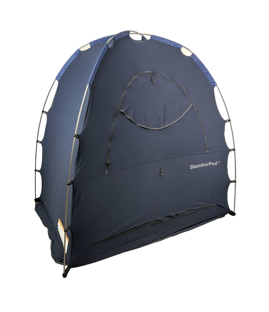 SlumberPod 2.0 Sleep Canopy, Navy/Light Navy with Light Navy