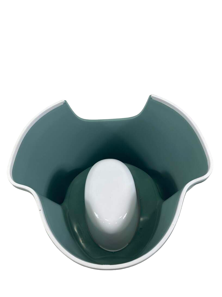 BabyBjorn Potty Chair, Deep Green/White