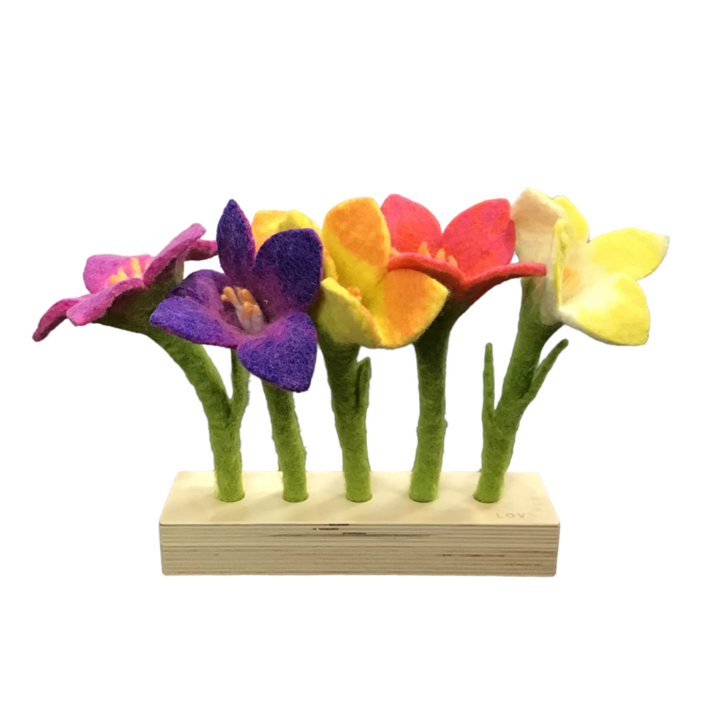 Lovevery Felt Flowers lovevery-felt-flowers