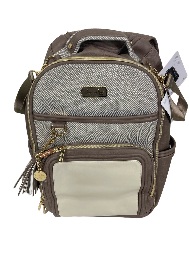 Itzy Ritzy Boss Diaper Bag Backpack Blush main image 0