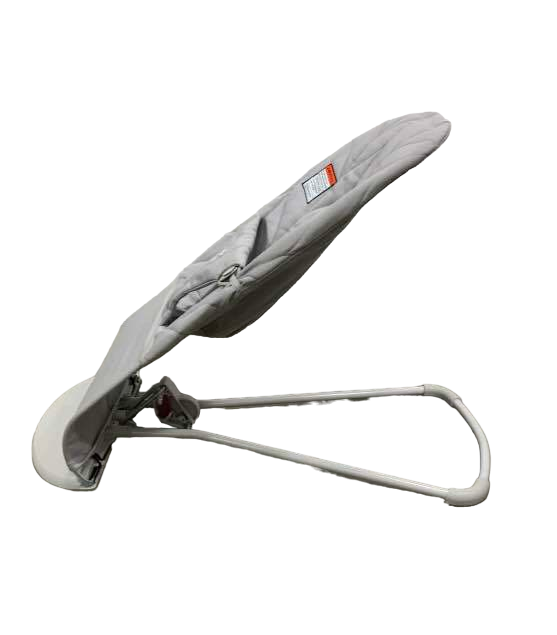 BabyBjorn Bouncer Bliss, Light Gray Frame, Light Gray Cotton Petal Qui