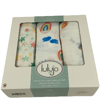 Lulujo muslin swaddle hot sale