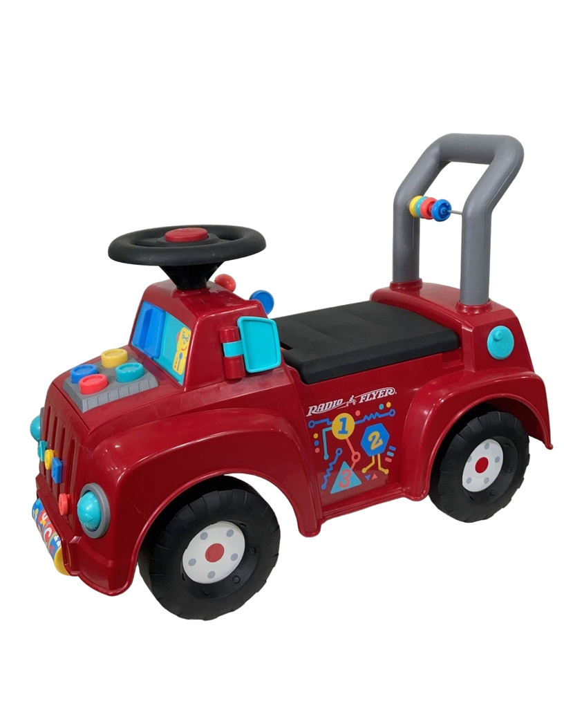 Radio Flyer Tinker Truck, Rideon and Push Walker
