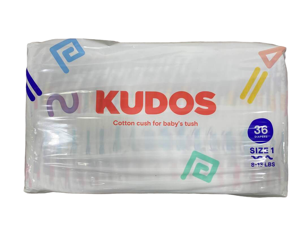 Kudos Diapers, 1, Sign Language, 36ct