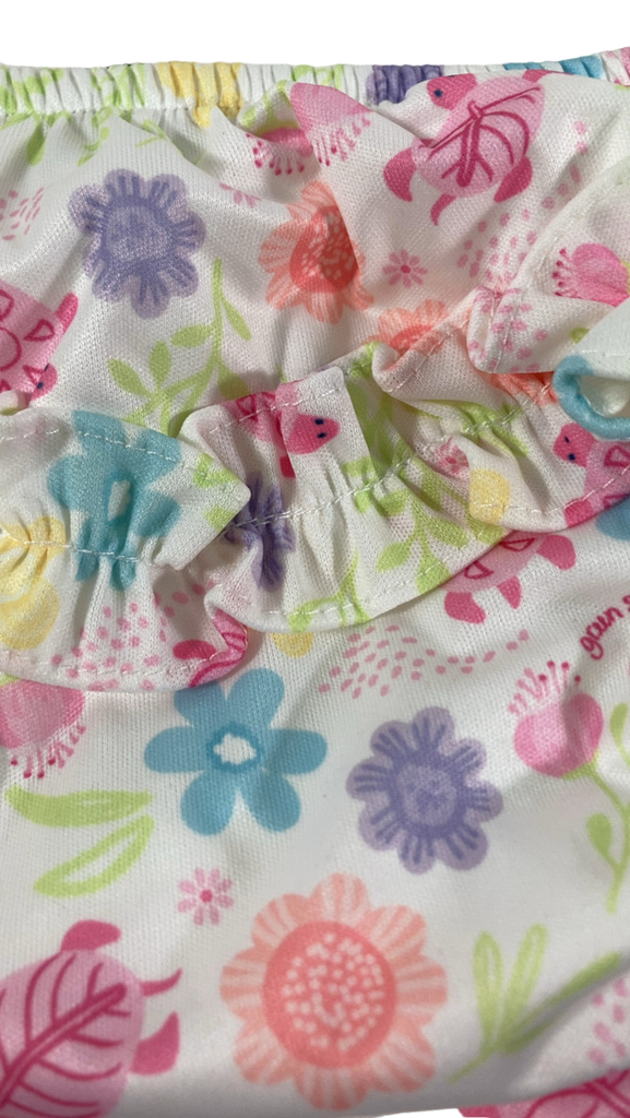 Green Sprouts Swim Diaper, 6 Months, Pink Chilenito Cactus Flower