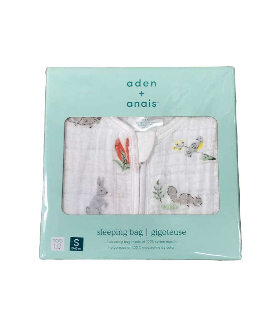 Aden + Anais Cotton Muslin Sleep Bag, Forest Classic