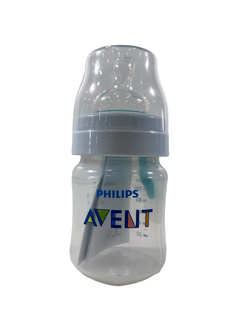 Philips Avent Anti Colic Bottles With Airfree Vent Clear 4oz Single