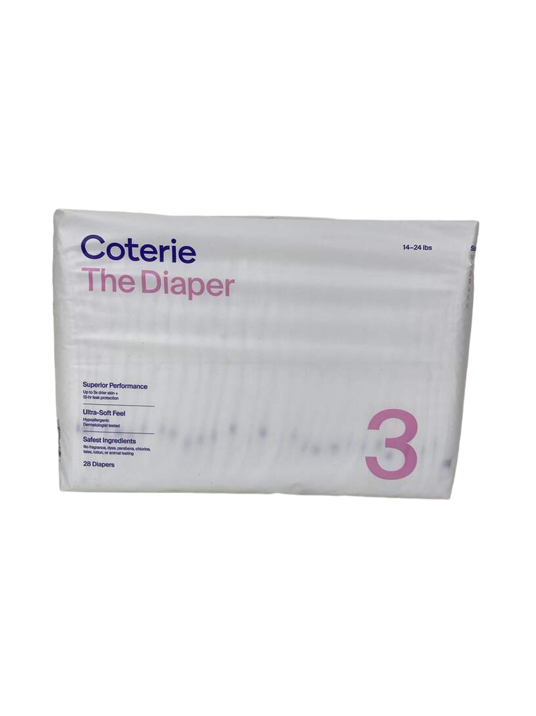 Coterie Size 3 Diapers