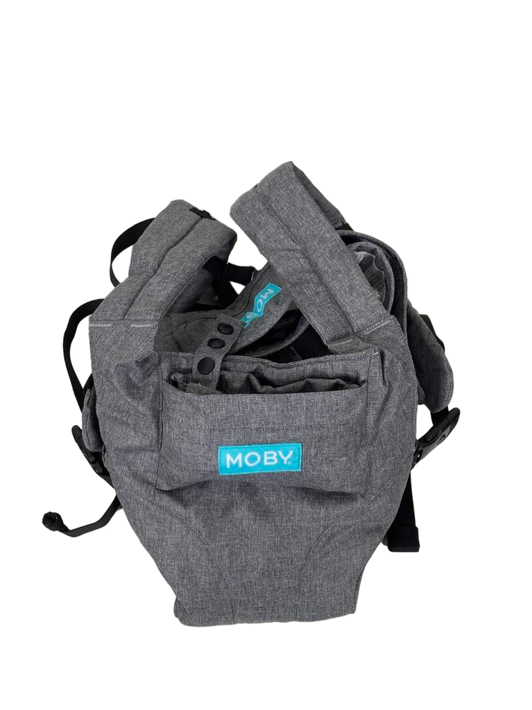 Moby 2in1 Baby Carrier + Hip Seat, Grey