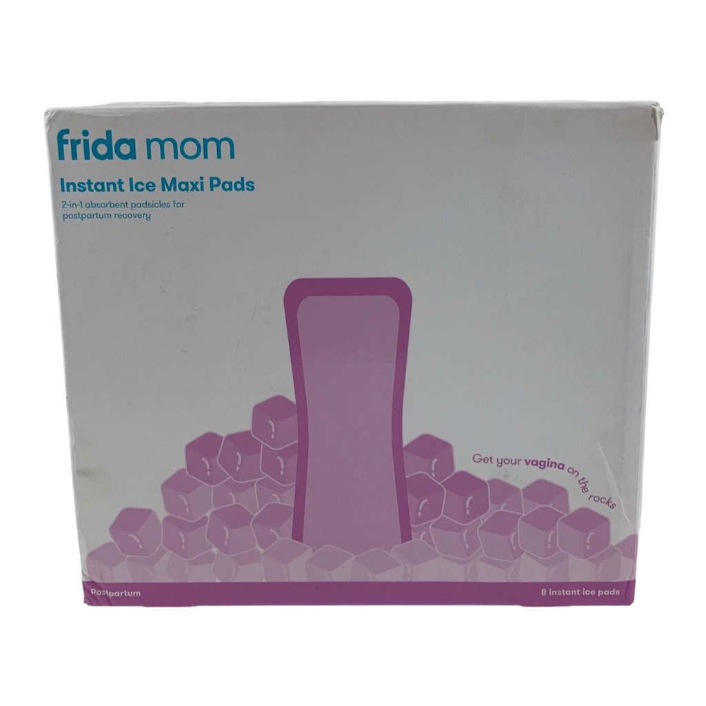 Frida Mom 2-in-1 Postpartum Absorbent Postpartum Perineal Ice Maxi Pads |  Instant Cold Therapy Packs and Absorbent Maternity Pad in One Ready-to-use
