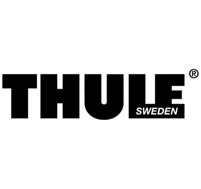 Black THULE Sweden logo on a plain white background.