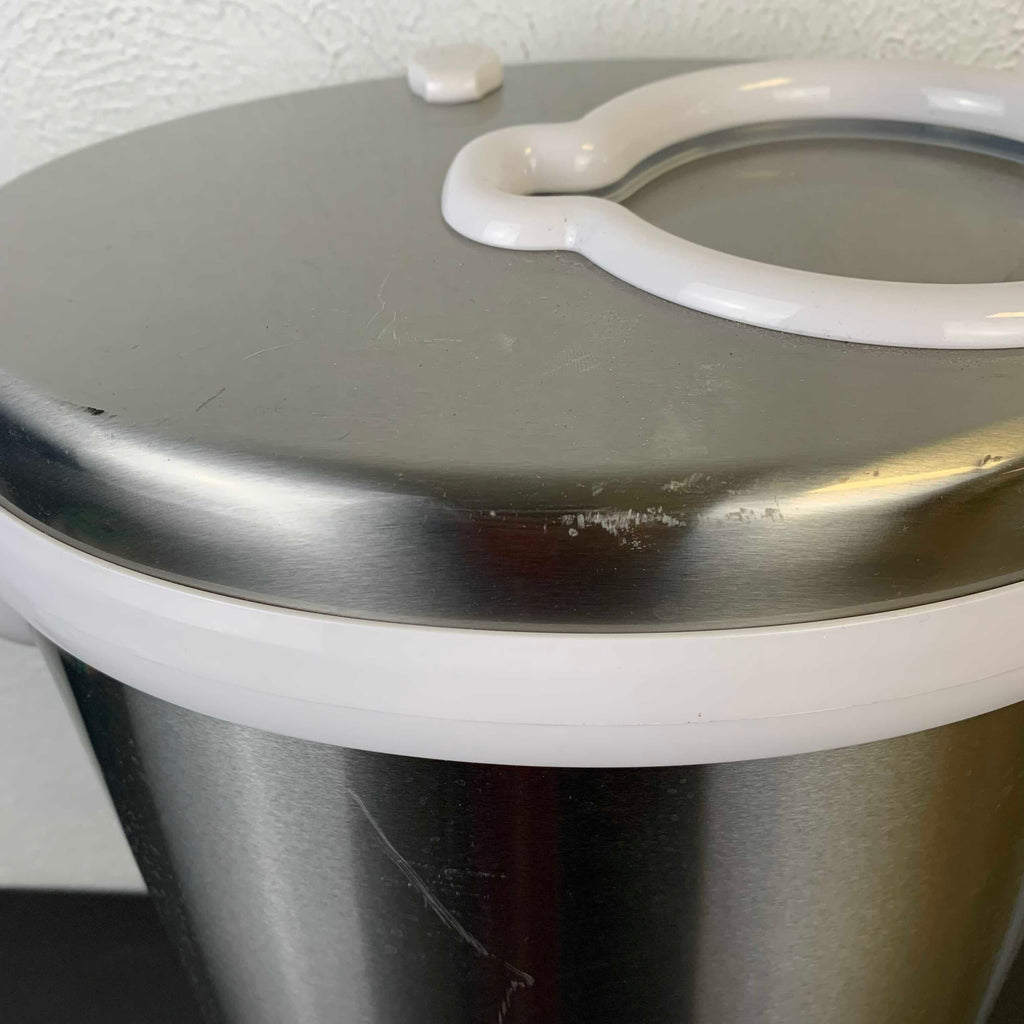 Ubbi Diaper Pail, Chrome