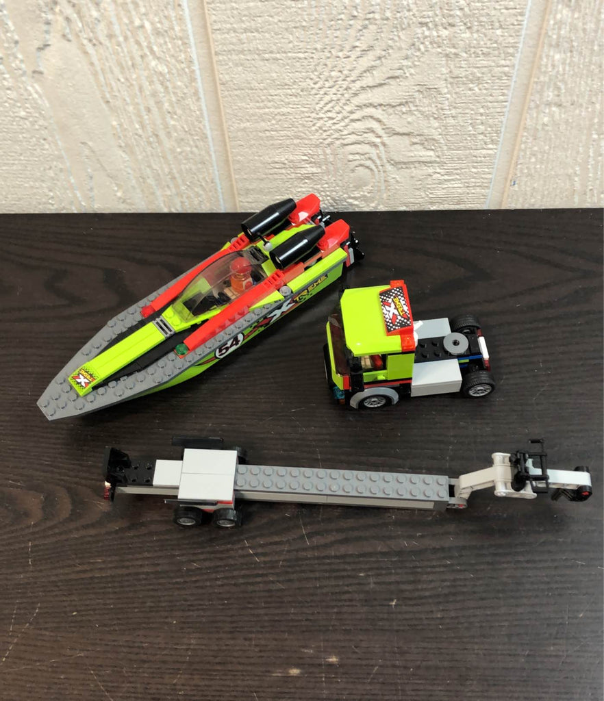 LEGO City Race Boat Transporter (60254)