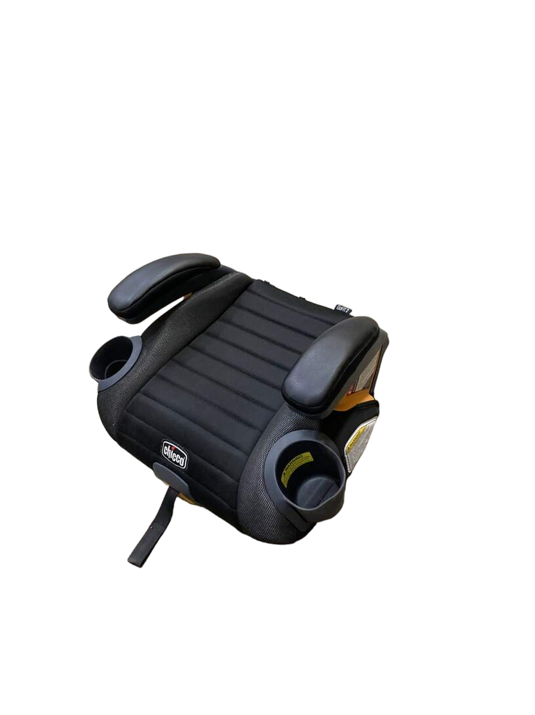 Chicco GoFit Plus Backless Booster Car Seat, Iron/Black