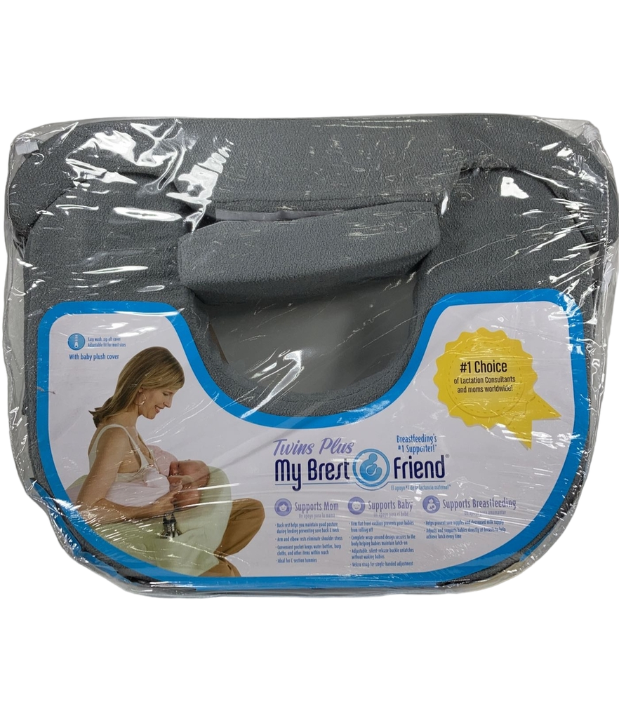 My Brest Friend Twins Plus Feeding Pillow Evening Grey