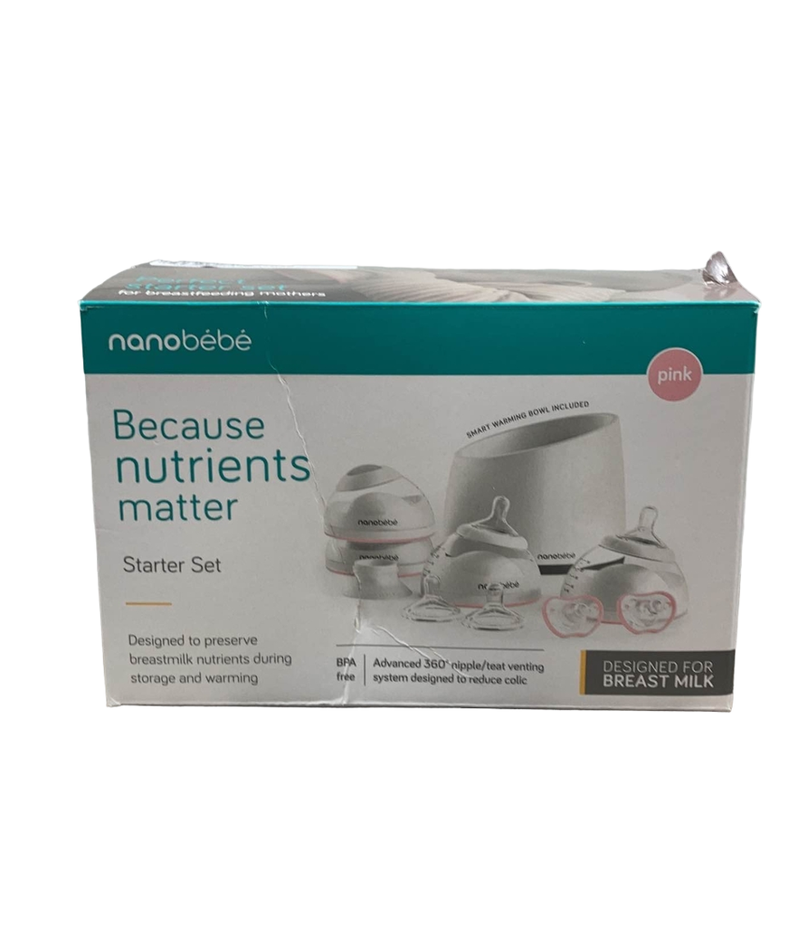Nanobébé Bottle Feeding Starter Set
