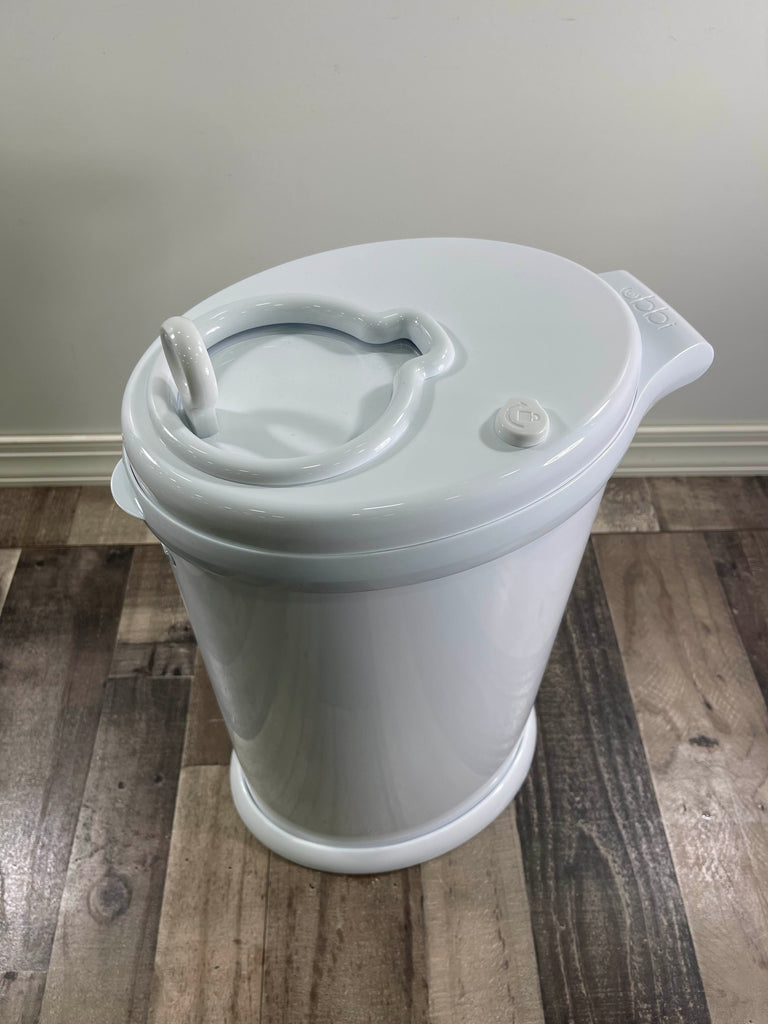 Ubbi Diaper Pail, White