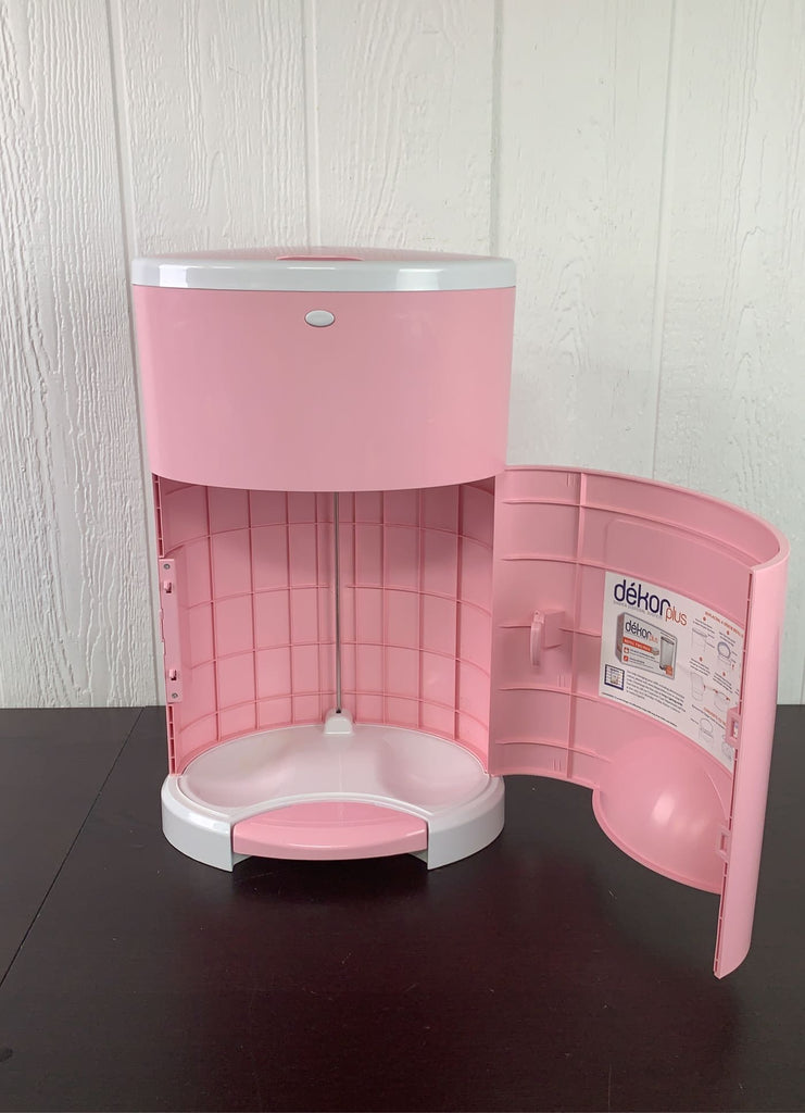 Diaper Dekor Plus Diaper Pail, Soft Pink