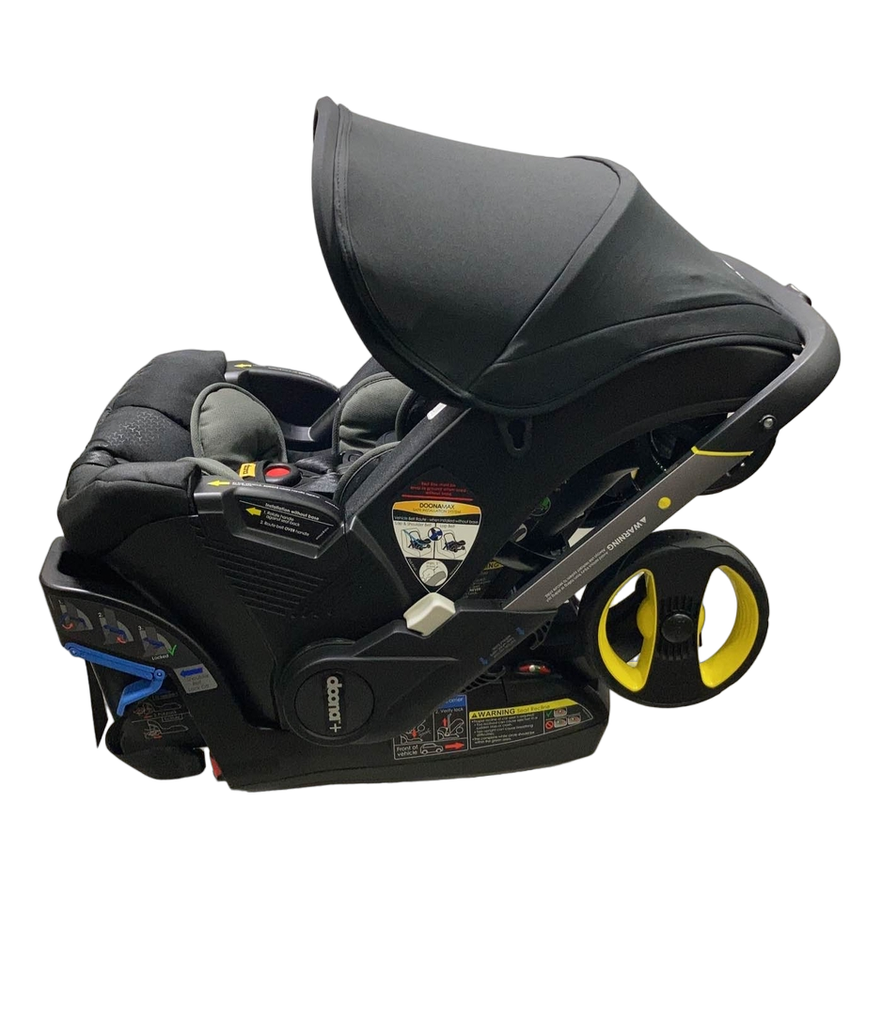 Doona Infant Car Seat & Stroller Combo, 2022, Nitro Black