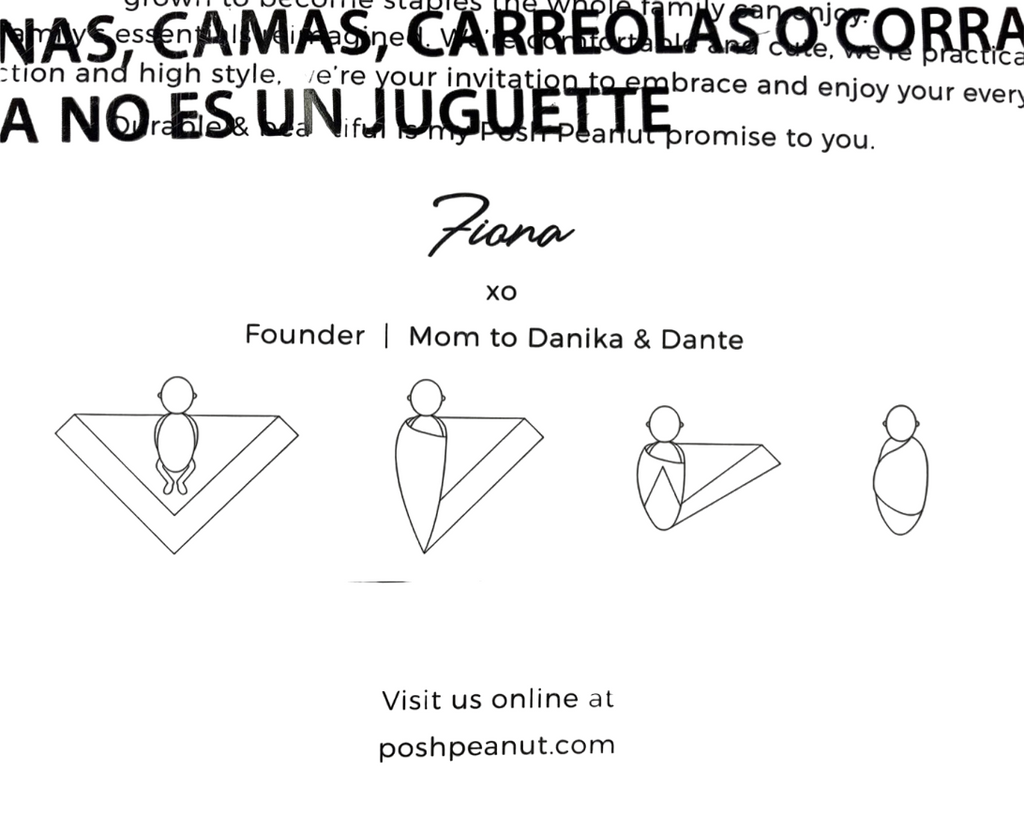 Posh Peanut Swaddle Set, Erin