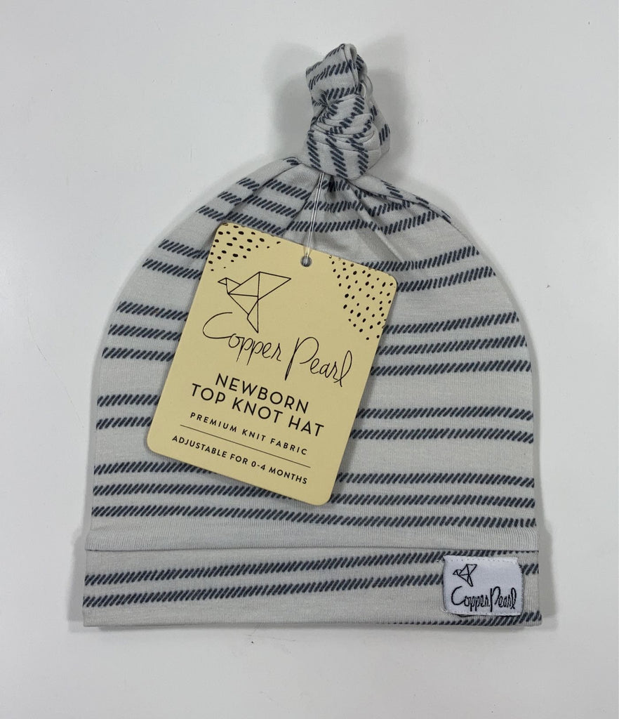 Copper Pearl Top Knot Hat, Midtown