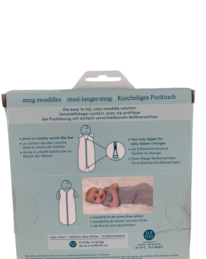 Aden + Anais Essentials Newborn Snug Swaddle, 2Pack, Tender Flower