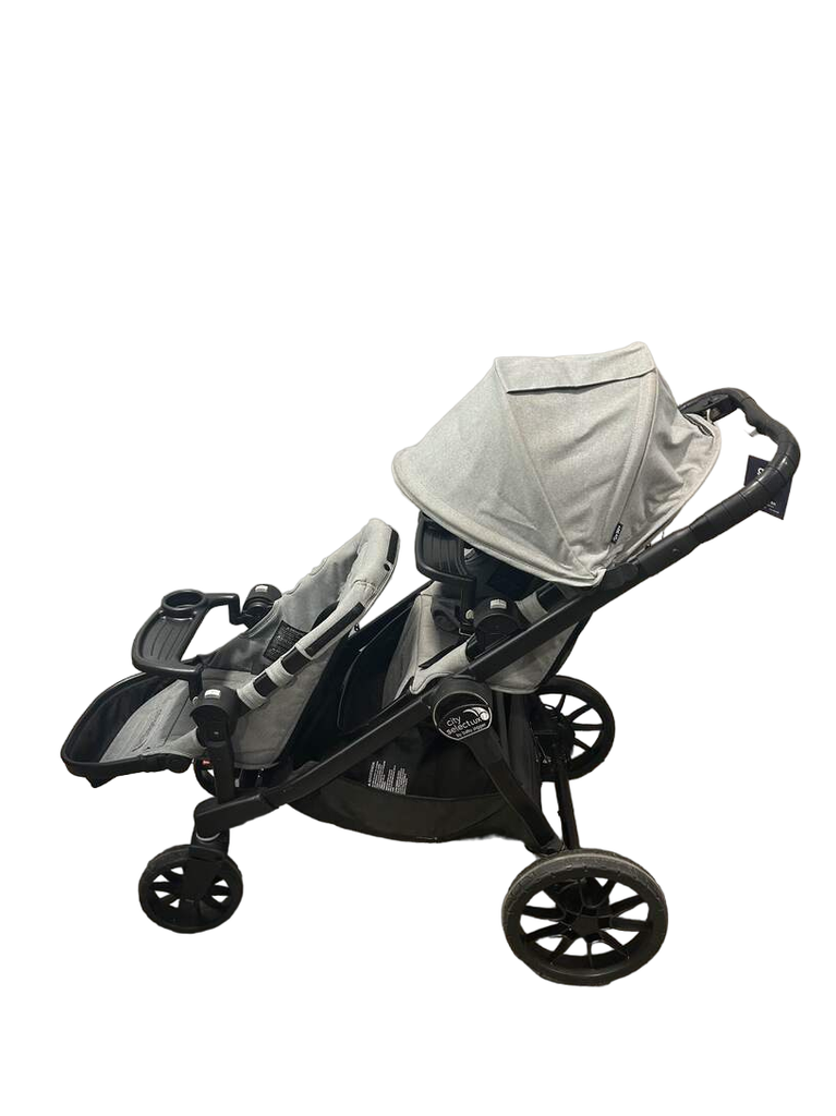 Baby Jogger City Select Lux Double Stroller, 2018, Slate