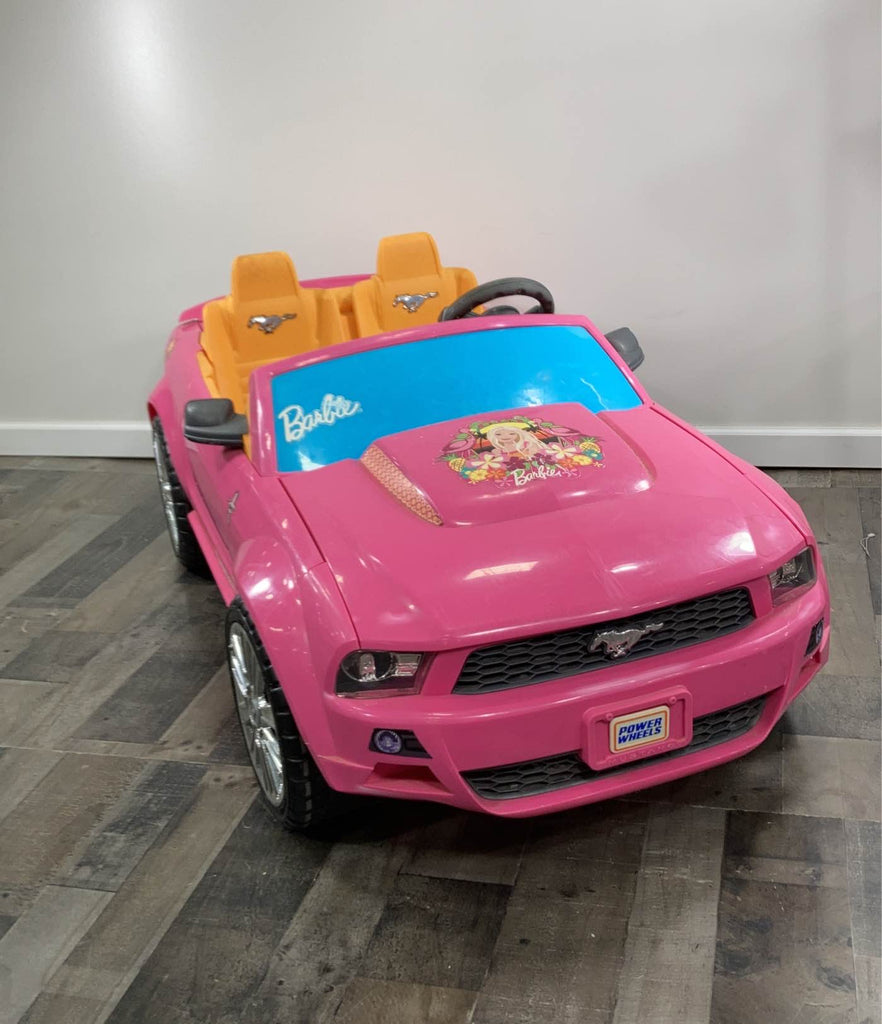 Fisher Price Power Wheels Barbie Ford Mustang