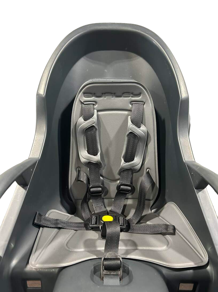 Siège Vélo Enfant Burley Dash FM – Noir/gris – Fixation Cadre – Arrière
