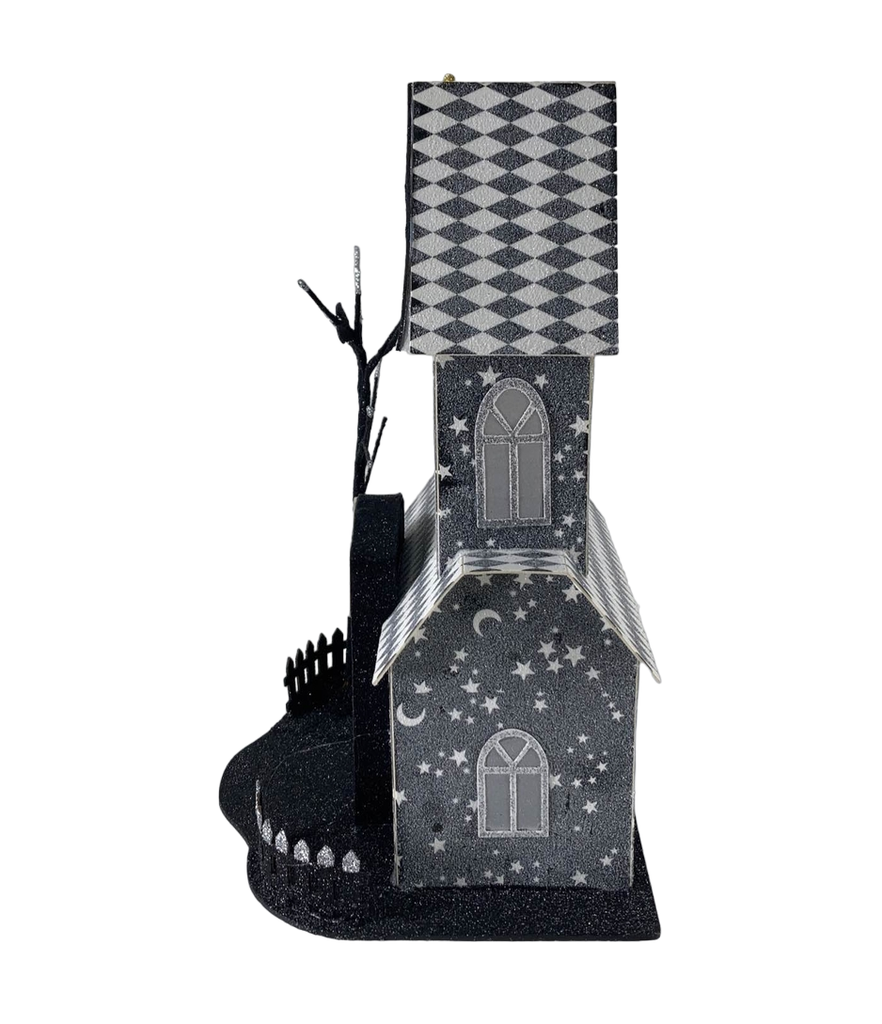 Pottery Barn Kids LightUp Mantel Fortune Teller House