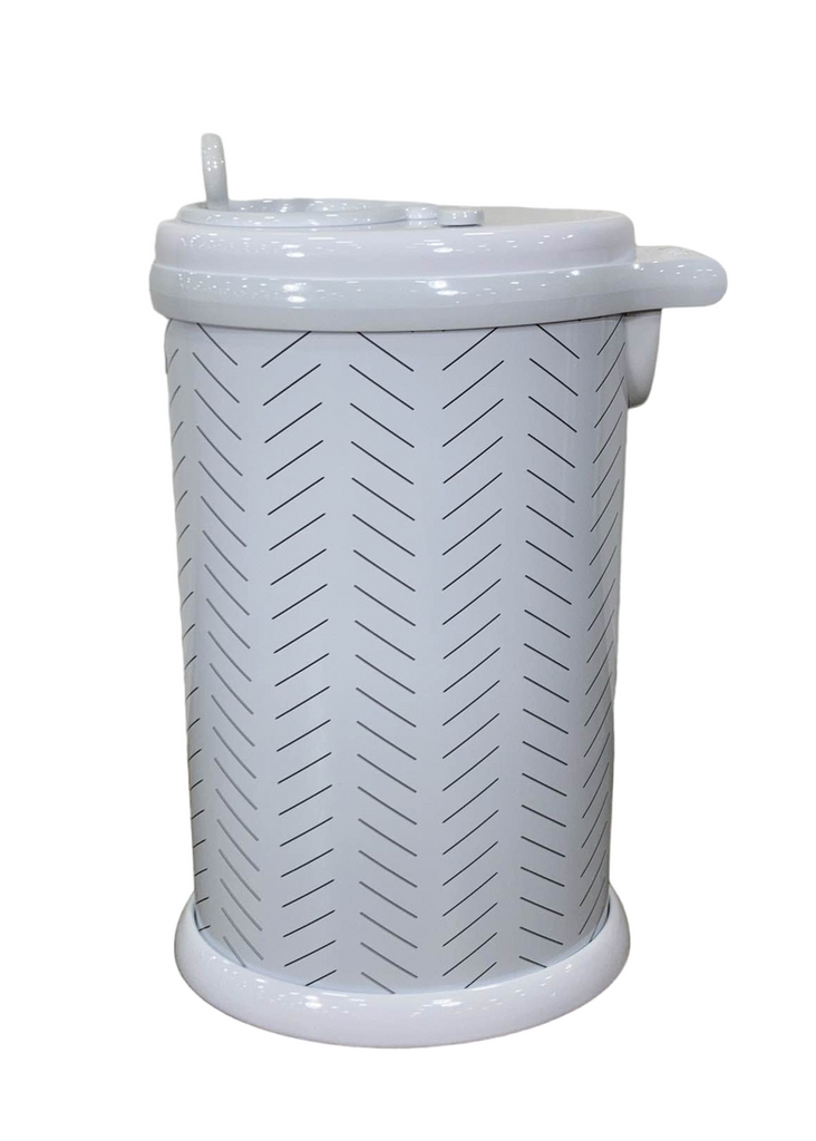 Ubbi Diaper Pail, Herringbone