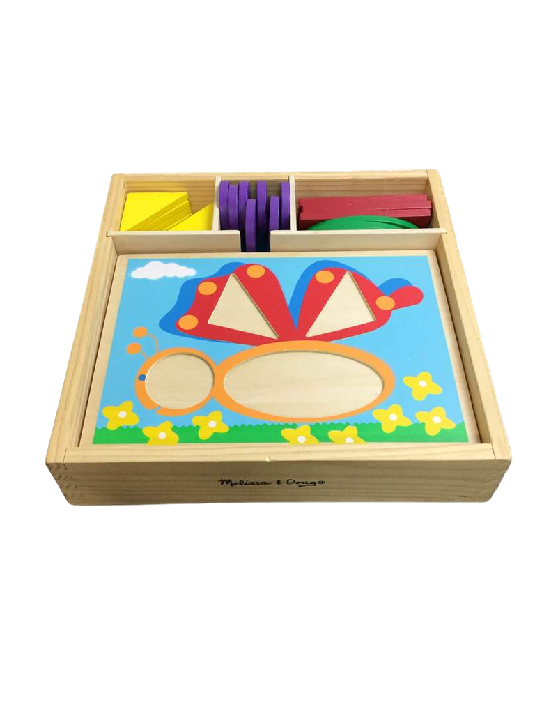 Melissa & Doug Beginner Pattern Blocks