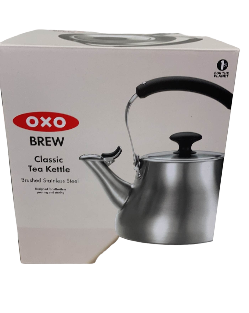 Classic Tea Kettle - Brushed Stainless Steel