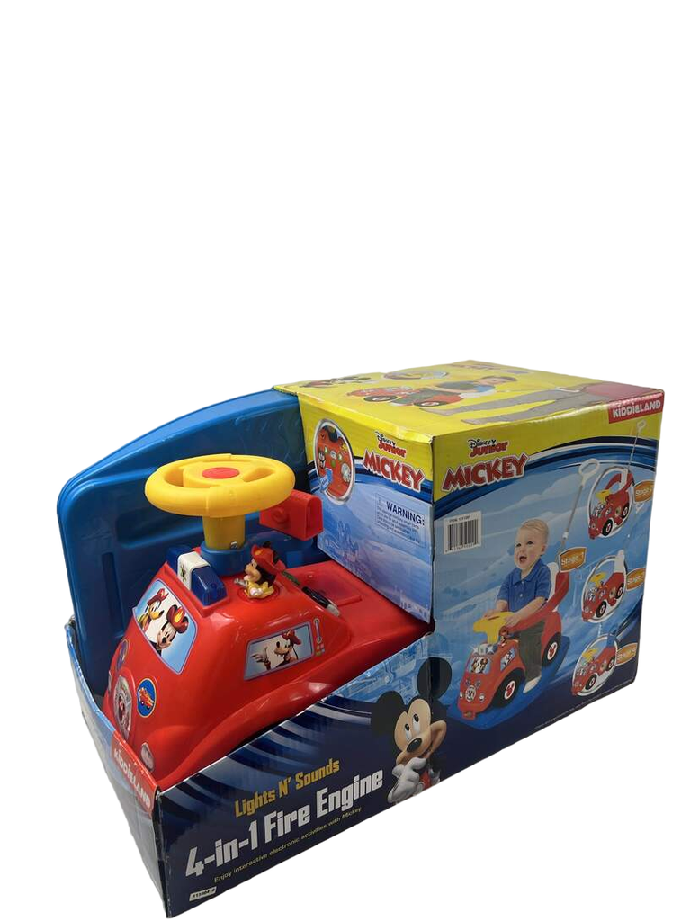 Mickey 4 in 1 cheap fire engine