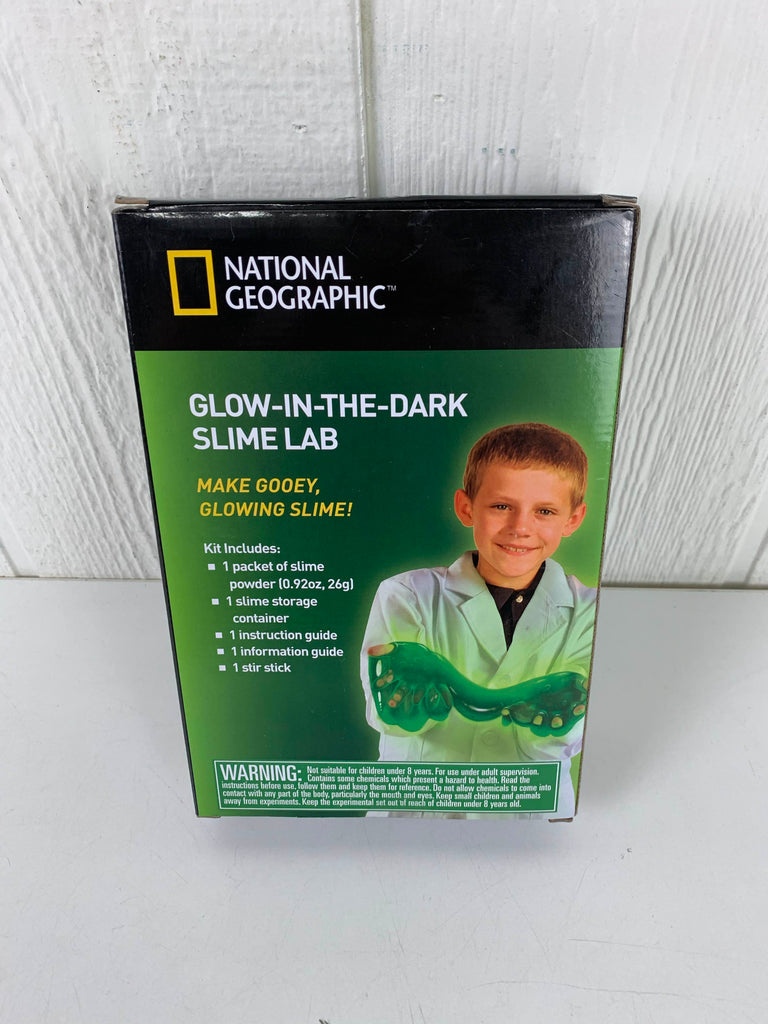 National Geographic Glow In The Dark Slime Lab