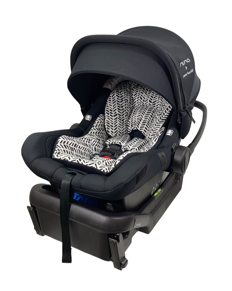 Nuna Pipa Lite LX Infant Car Seat, Broken Arrow Caviar, 2022