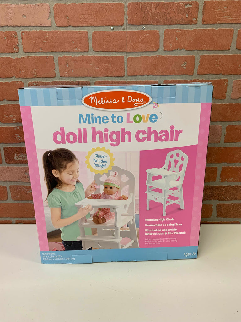 Melissa and doug mine to outlet love high chair