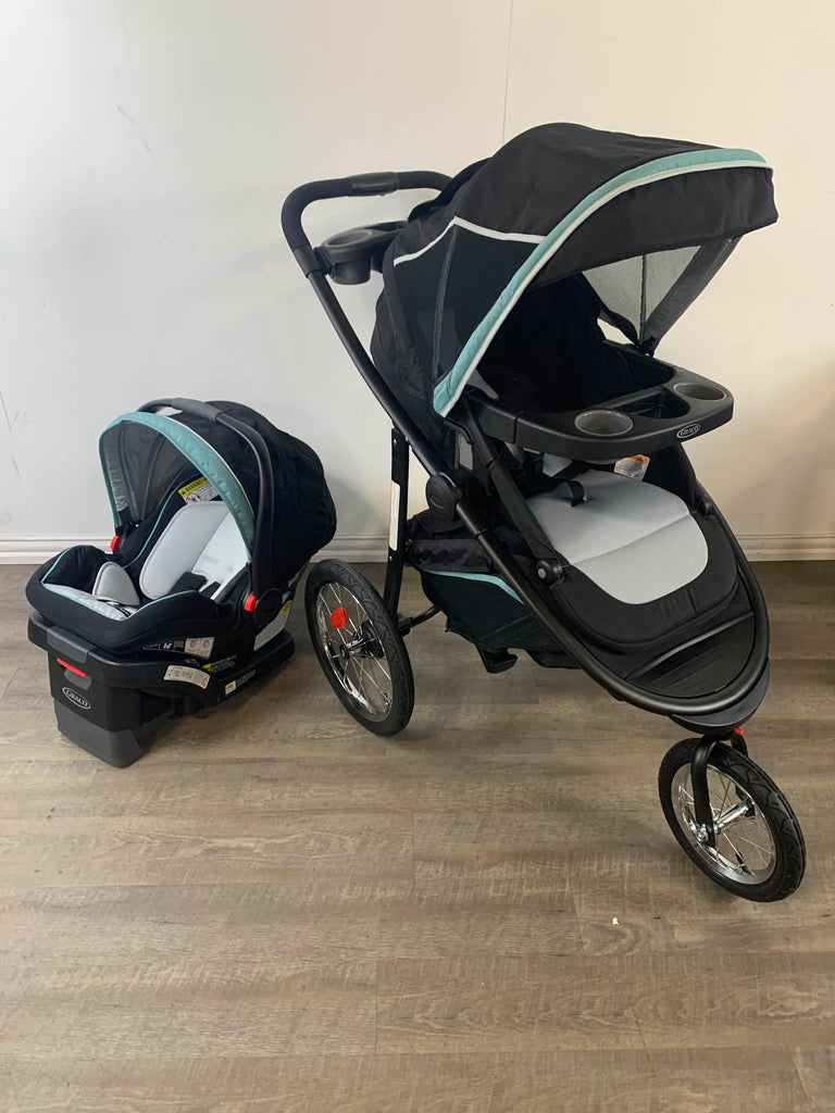 Graco jogging stroller outlet teal