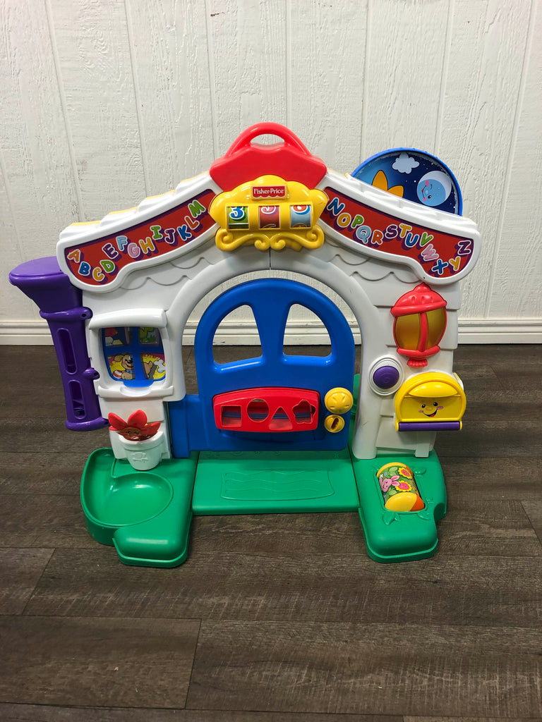 Fisher price laugh and on sale learn learning home playset