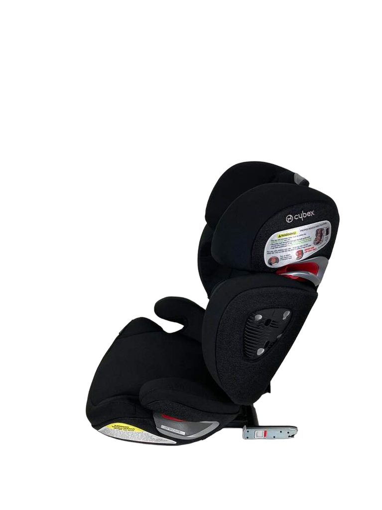 Cybex Solution ZFix Highback Booster Seat, 2023, Stardust Black