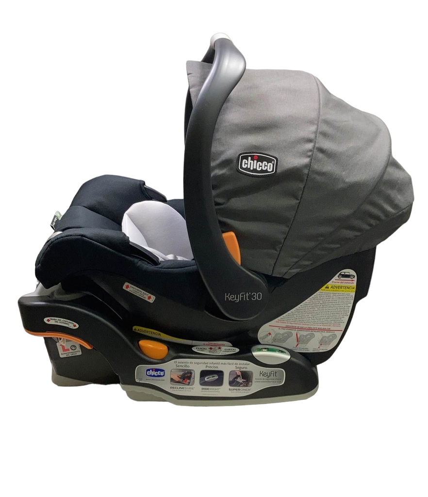 Chicco KeyFit 30 ClearTex Infant Car Seat, 2022, Pewter