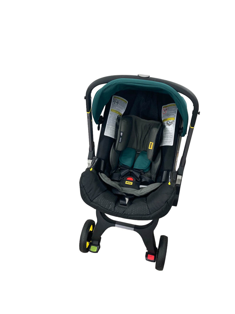 Doona Infant Car Seat & Stroller Combo, Racing Green, 2022