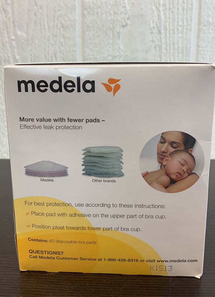 Medela Disposable Nursing Bra Pads 60 Count, Effective Leak