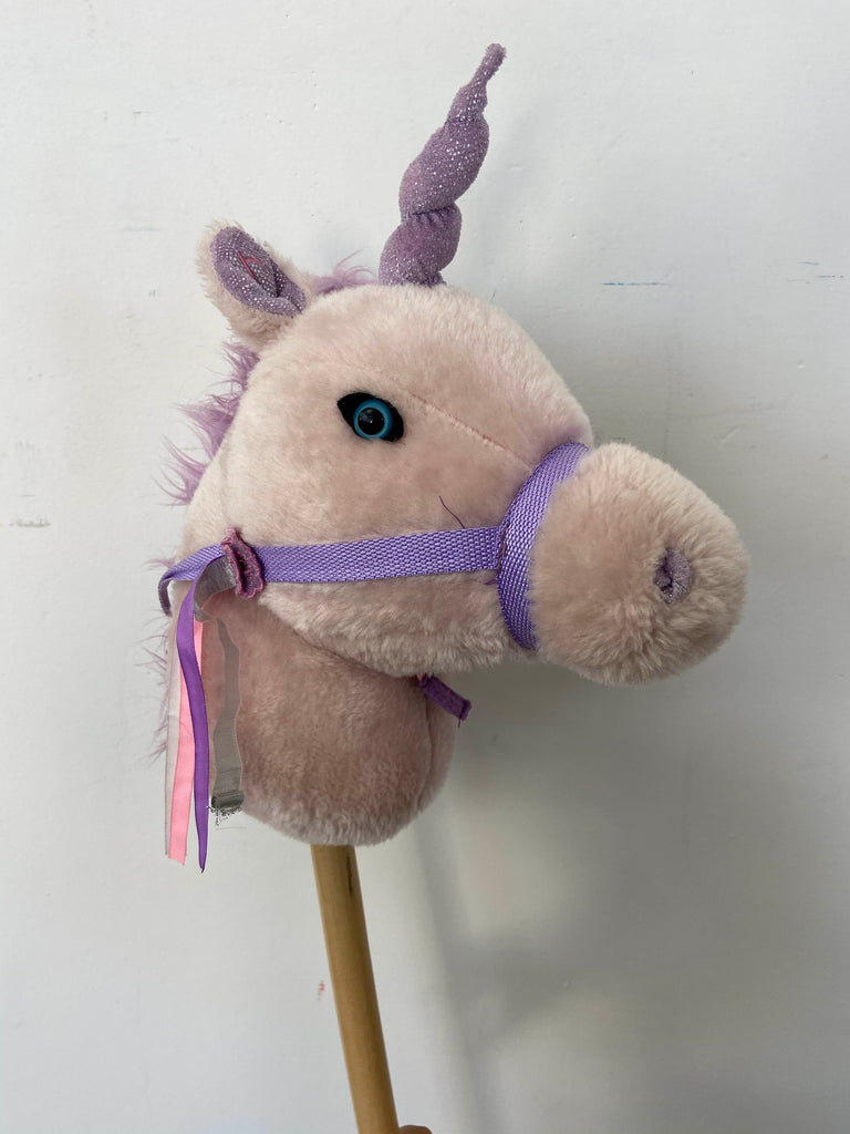 Plush Stick Horse