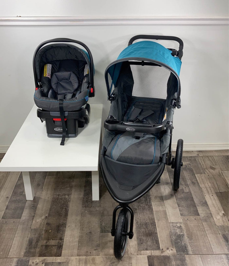 Graco FastAction Jogger LX Travel System, Seaton, 2020