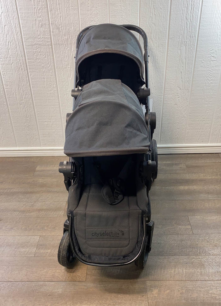Baby Jogger City Select Lux Double Stroller, Granite, 2017