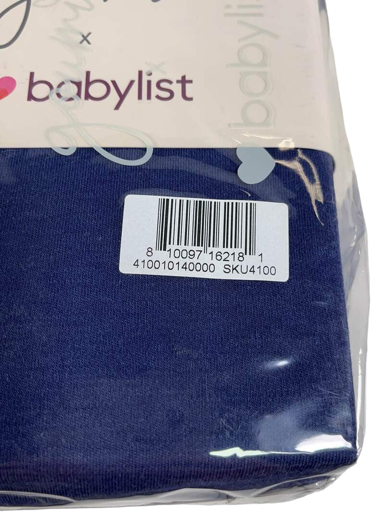 Goumikids Fitted Crib Sheet, Midnight
